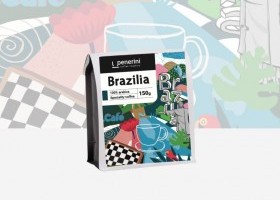 Penerini coffee Brazil Bota Fora 250 g - 100% arabika zrnková káva
