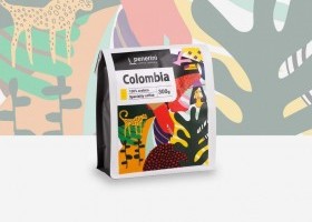 Penerini coffee Colombia Huila Yovani Hernandez 300 g - 100% arabika zrnková káva