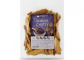 Damodara Makové Chipsy 150 g