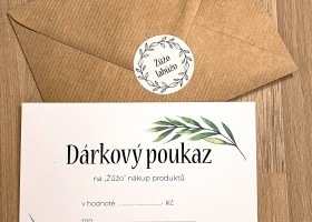 Dárkový poukaz 1000 Kč