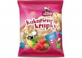 Rejfood Křupky kukuřičné jahodové 90 g