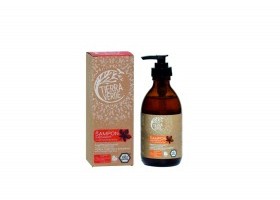 Tierra Verde kaštanový šampon pro posílení vlasů s vůní pomeranče (skleněná lahvička 230 ml)